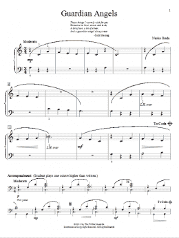 page one of Guardian Angels (Educational Piano)