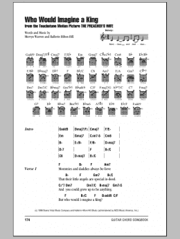 page one of Who Would Imagine A King (Guitar Chords/Lyrics)