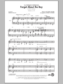 page one of Forget About The Boy (arr. Audrey Snyder) (SSA Choir)