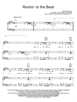 page one of Rockin' To The Beat (Piano, Vocal & Guitar Chords (Right-Hand Melody))