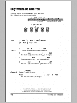 page one of Only Wanna Be With You (Guitar Chords/Lyrics)