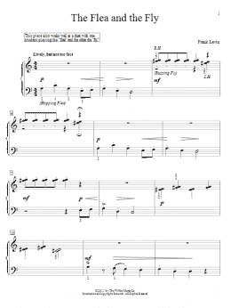 page one of The Flea And The Fly (Educational Piano)