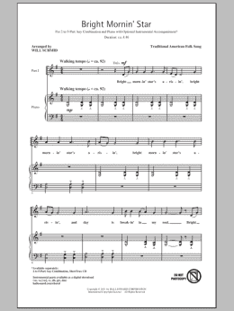 page one of Bright Mornin' Star (2-Part Choir)