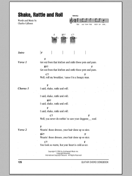 page one of Shake, Rattle And Roll (Guitar Chords/Lyrics)