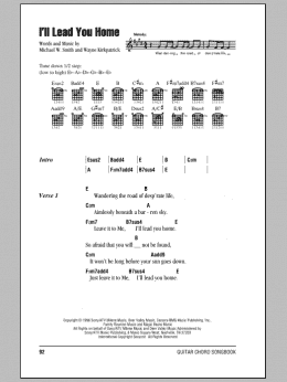 page one of I'll Lead You Home (Guitar Chords/Lyrics)