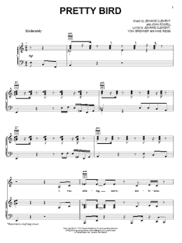 page one of Pretty Bird (Piano, Vocal & Guitar Chords (Right-Hand Melody))
