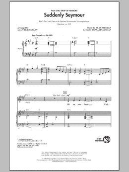 page one of Suddenly Seymour (from Little Shop of Horrors) (arr. Alan Billingsley) (2-Part Choir)