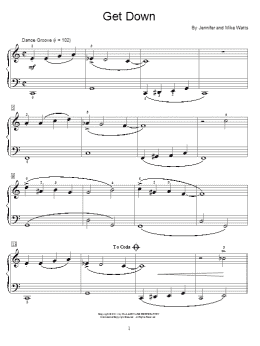 page one of Get Down (Educational Piano)