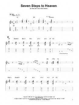page one of Seven Steps To Heaven (Solo Guitar)