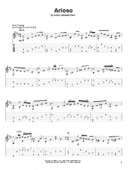 page one of Arioso (Solo Guitar)