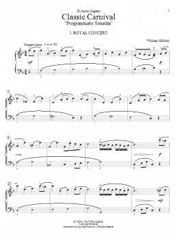 page one of Classic Carnival (Educational Piano)