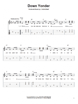page one of Down Yonder (Solo Guitar)