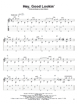 page one of Hey, Good Lookin' (Solo Guitar)