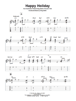 page one of Happy Holiday (Solo Guitar)