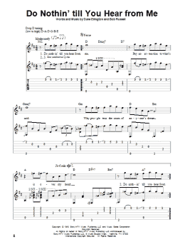 page one of Do Nothin' Till You Hear From Me (Solo Guitar)