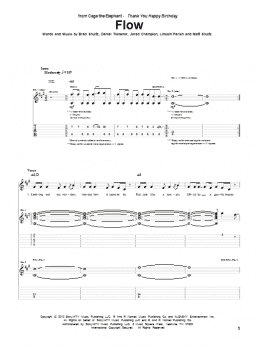 page one of Flow (Guitar Tab)
