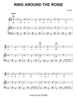 page one of Ring Around The Rosie (Piano, Vocal & Guitar Chords (Right-Hand Melody))