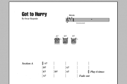 page one of Got To Hurry (Guitar Chords/Lyrics)