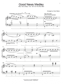 page one of Good News Medley (Educational Piano)