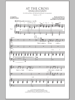 page one of At The Cross (Hallelujah) (SATB Choir)