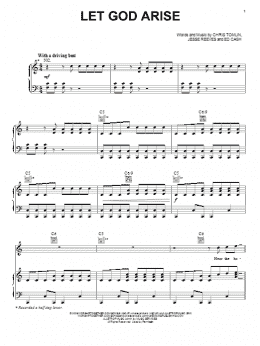 page one of Let God Arise (Piano, Vocal & Guitar Chords (Right-Hand Melody))