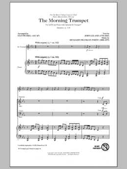 page one of The Morning Trumpet (SATB Choir)
