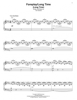 page one of Foreplay/Long Time (Long Time) (Piano & Vocal)