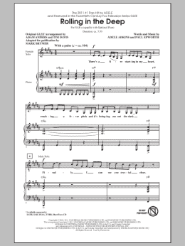 page one of Rolling In The Deep (SAB Choir)
