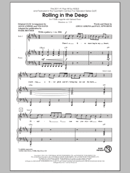 page one of Rolling In The Deep (TTBB Choir)