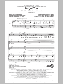 page one of Forget You (SSA Choir)