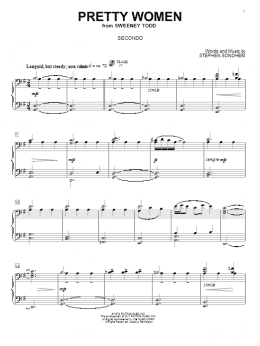 page one of Pretty Women (Piano Duet)