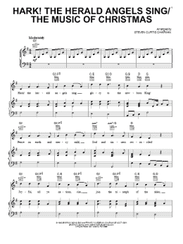 page one of Hark! The Herald Angels Sing / The Music Of Christmas (Piano, Vocal & Guitar Chords (Right-Hand Melody))
