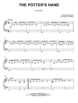 page one of The Potter's Hand (Piano Duet)