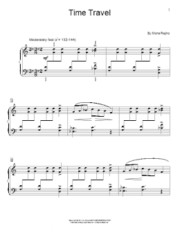 page one of Time Travel (Educational Piano)