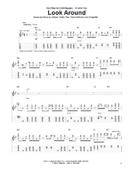 page one of Look Around (Guitar Tab)