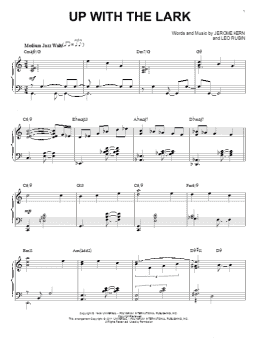 page one of Up With The Lark [Jazz version] (arr. Brent Edstrom) (Piano Solo)
