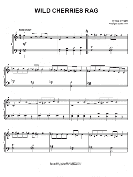 page one of Wild Cherries Rag (Easy Piano)