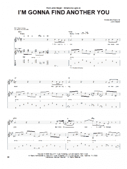 page one of I'm Gonna Find Another You (Guitar Tab)