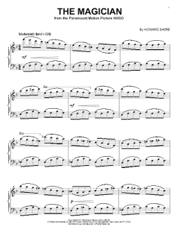 page one of The Magician (Piano Solo)