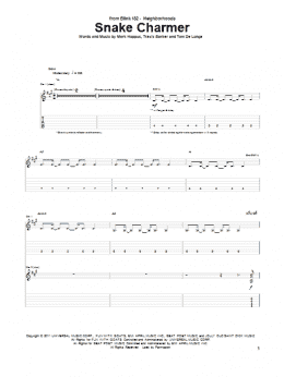 page one of Snake Charmer (Guitar Tab)