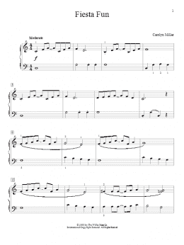page one of Fiesta Fun (Educational Piano)