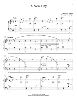 page one of A New Day (Educational Piano)