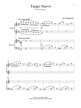 page one of Tango Nuevo (Piano Duet)