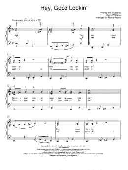 page one of Hey, Good Lookin' (Educational Piano)