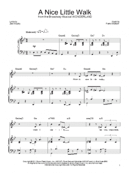 page one of A Nice Little Walk (Piano, Vocal & Guitar Chords (Right-Hand Melody))
