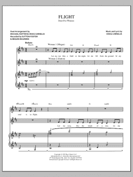 page one of Flight (Vocal Duet)