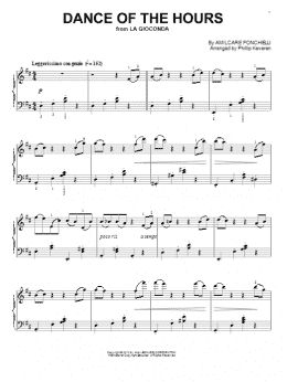 page one of Dance Of The Hours (from La Gioconda) (arr. Phillip Keveren) (Piano Solo)