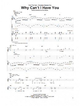 page one of Why Can't I Have You (Guitar Tab)