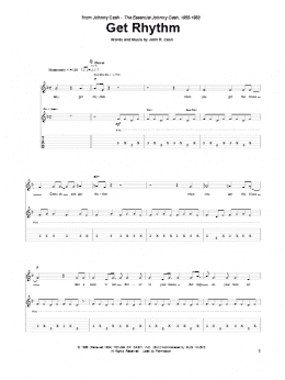 page one of Get Rhythm (Guitar Tab)