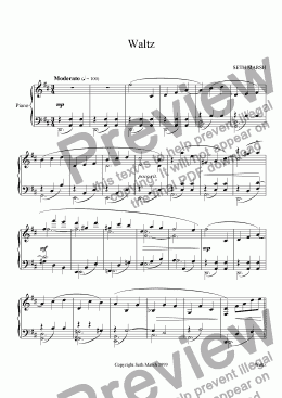 page one of Waltz